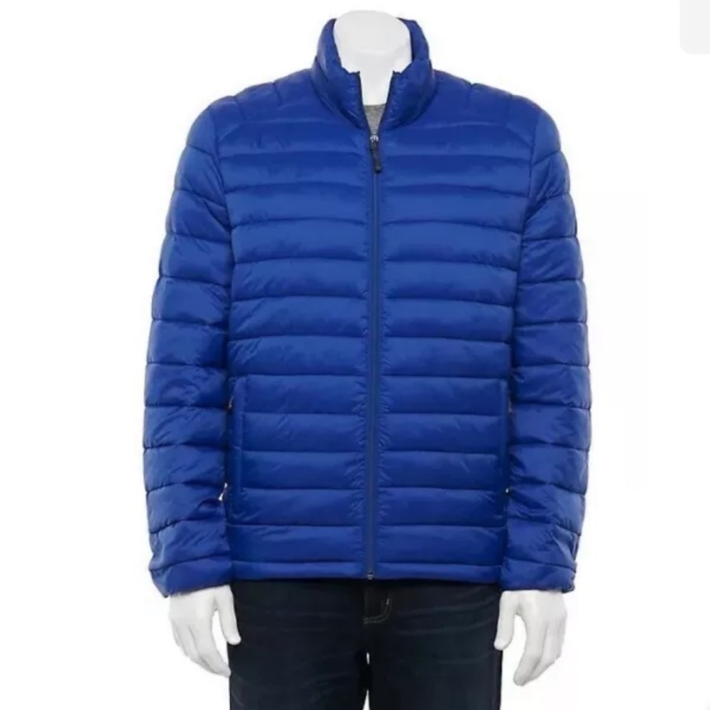 Men's👕💙ZeroXposur Lightweight Quilted Puffer Jacket. Brand New. Blue eclipse.